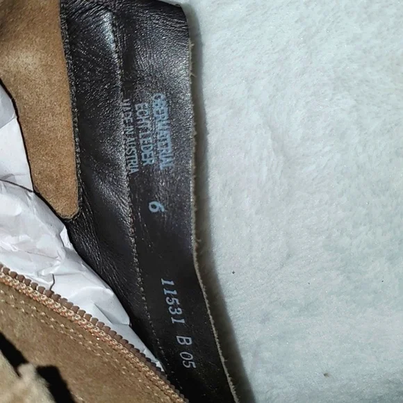 Paul Green Nora Hydro Suede Ankle Booties Size 6 - Picture 7 of 14